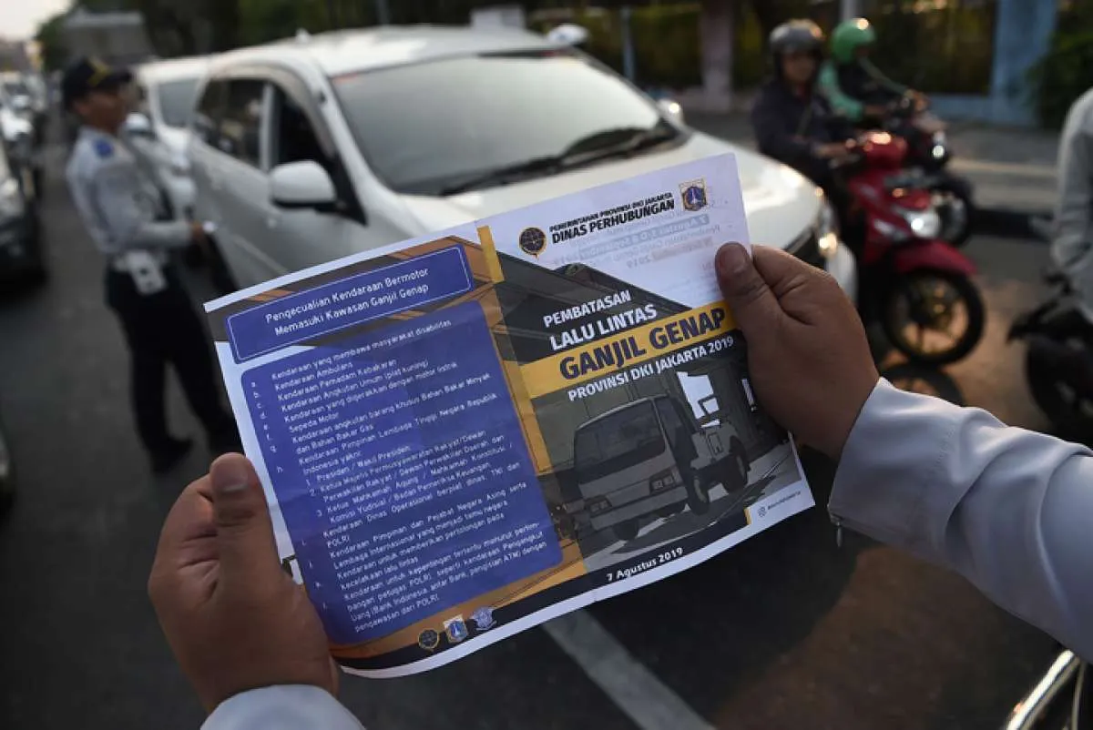 3 hari lagi perluasan Ganjil-Genap resmi berlaku, ini daftar jalan lengkap