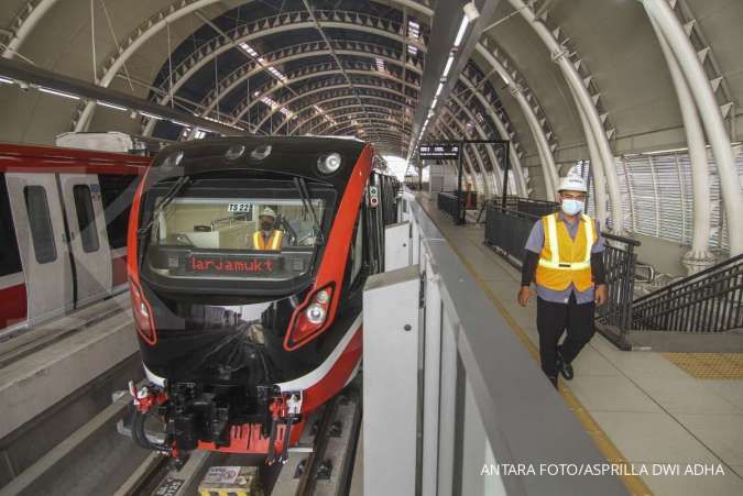 Proyek LRT Jabodebek akan tetap beroperasi pada Agustus 2022