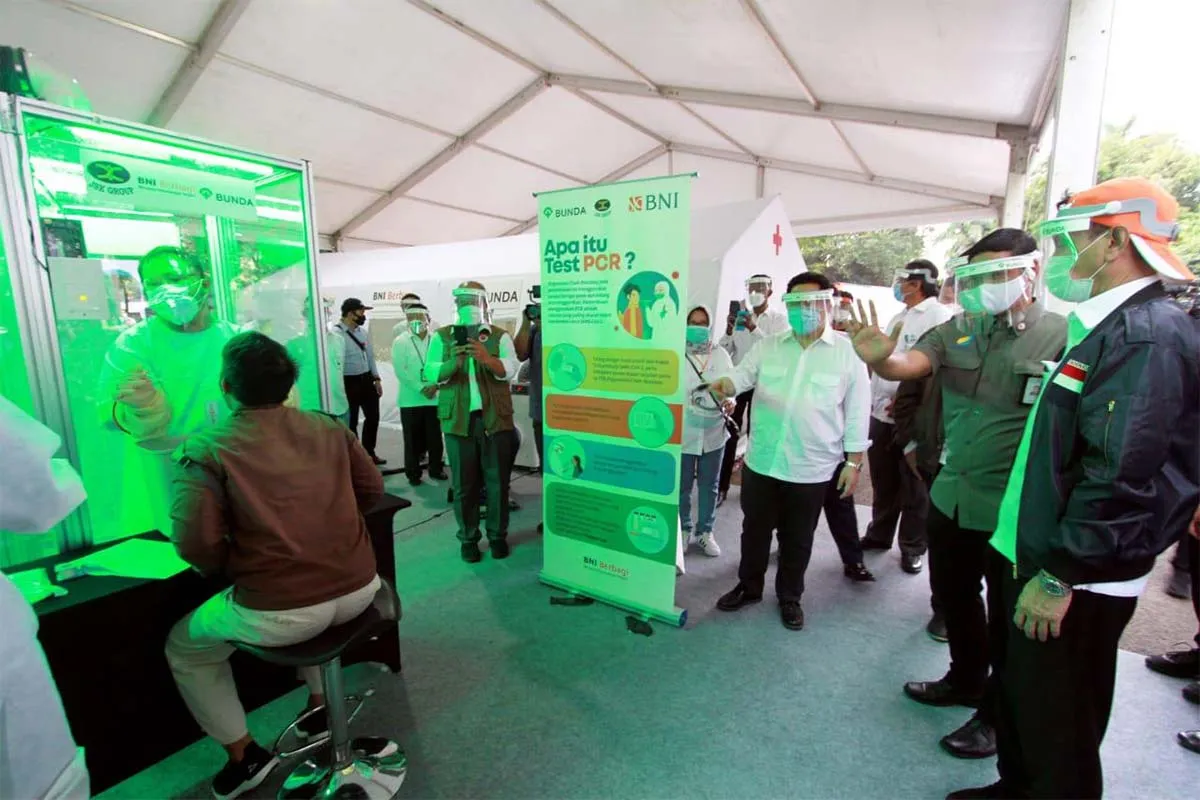 Bendung Sebaran Covid – 19, BNI Gelar 30.000 Tes Swab Gratis