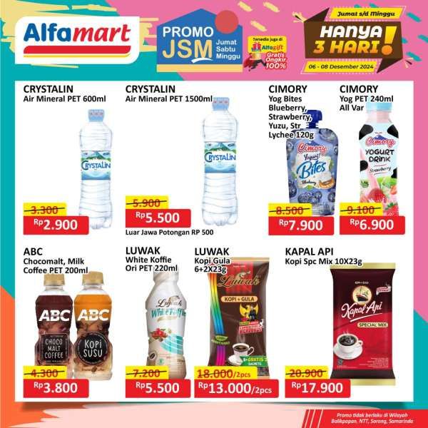 Promo JSM Alfamart Weekend 6-8 Desember 2024