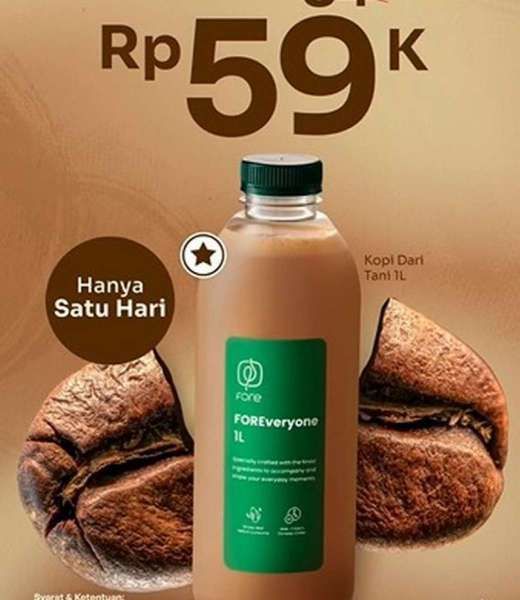 Promo Hari Kopi Sedunia 2025 di Fore Coffee