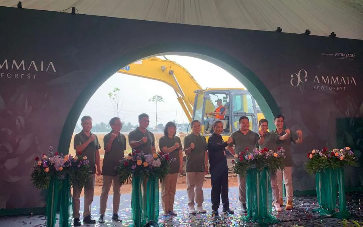 Astra Land Groundbreaking Ammaia Ecoforest, Targetkan Penjualan 280 Unit di 2023