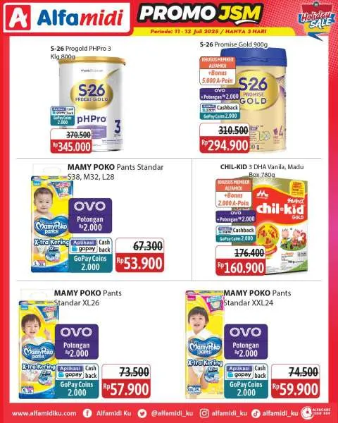 Promo JSM Alfamidi Periode 11-13 Juli 2025