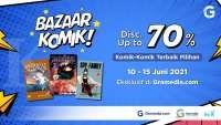Ayo serbu ada diskon komik hingga 70% di Gramedia