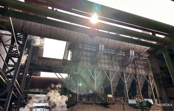 Merdeka Copper (MDKA) Genjot Pembangunan Proyek Pabrik HPAL di Konawe