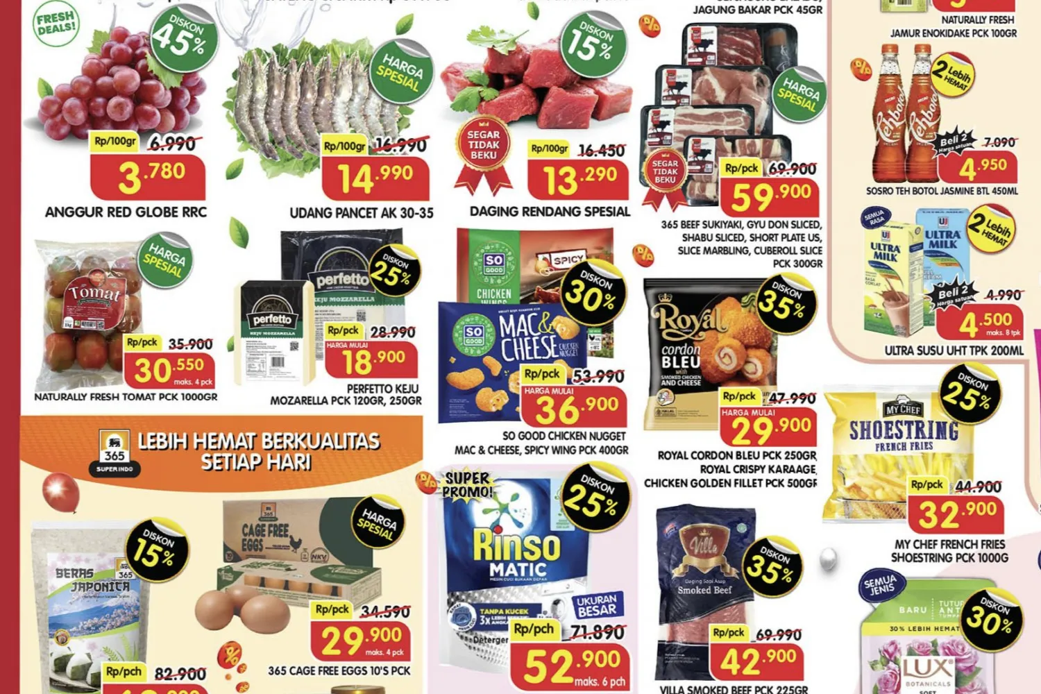 Promo Superindo Weekday Periode 1-3 September 2025