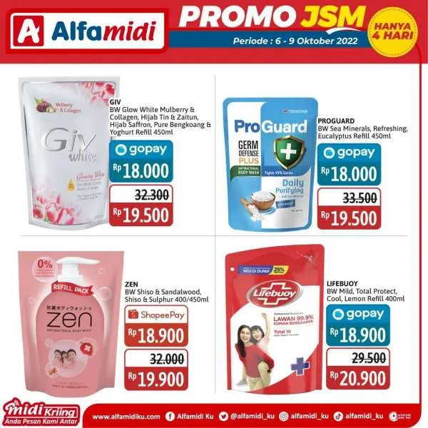 Promo JSM Alfamidi Periode 6-9 Oktober 2022