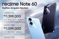 Realme Note 60 HP Murah Harga Rp 1 Jutaan, Punya Fitur Ala Dynamic Island di iPhone