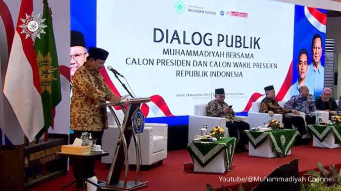 Momen Prabowo Jelaskan Suka Joget, dan Berjoget di Depan Kader Muhammadiyah