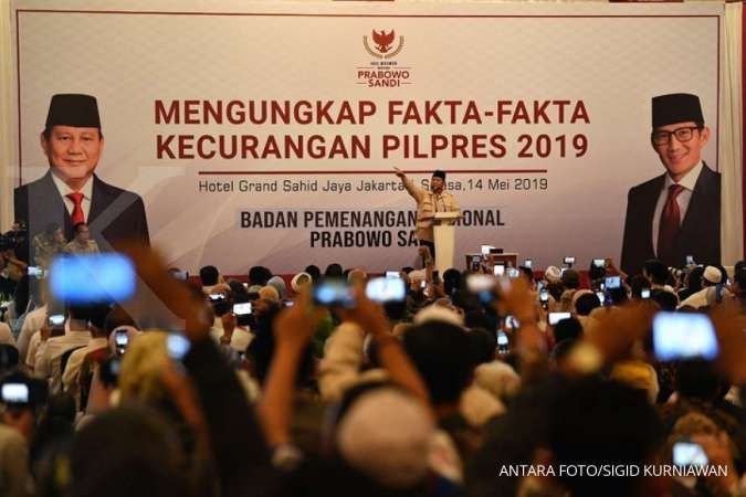 Prabowo: Tak usah menakut-nakuti kita dengan makar