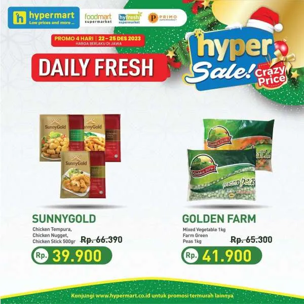 Promo JSM Hypermart Hyper Diskon Weekend Periode 22-25 Desember 2023