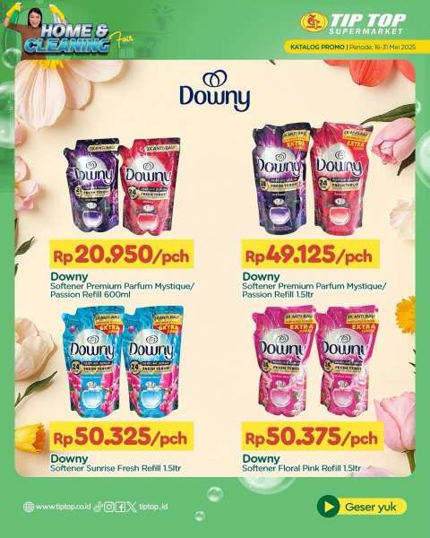 Promo Tip Top Supermarket 16-31 Mei 2025 Spesial Home and Cleaning