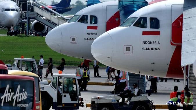 Hujan deras, penerbangan di Bandara Soetta normal