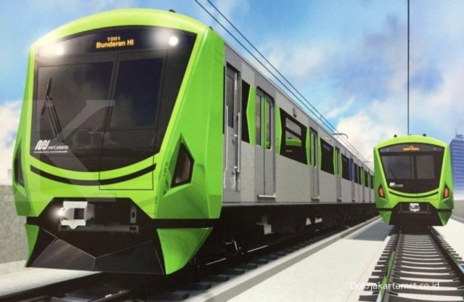 DKI kirim desain baru lokomotif MRT ke Jokowi