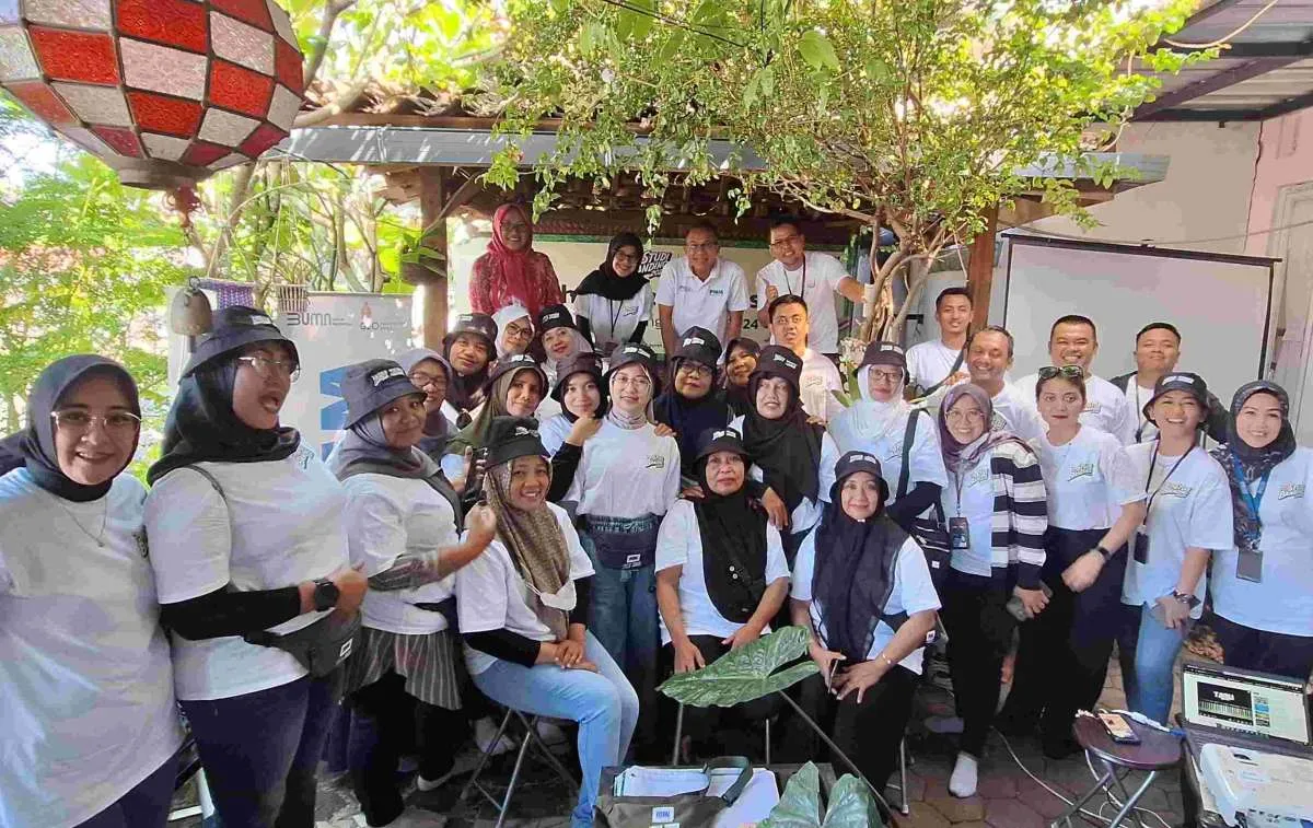 PNM Mekaar Bawa Ketua Kelompok Unggulan Studi Banding Olahan Jamu Tradisional