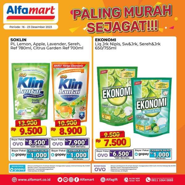 Promo Alfamart Paling Murah Sejagat 16-23 Desember 2023