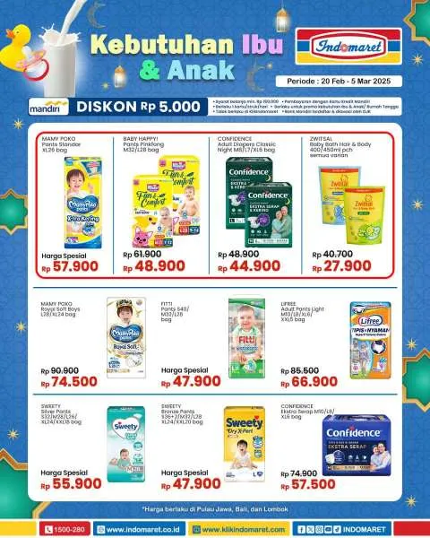 Promo Indomaret Super Hemat Periode 20 Februari-5 Maret 2025
