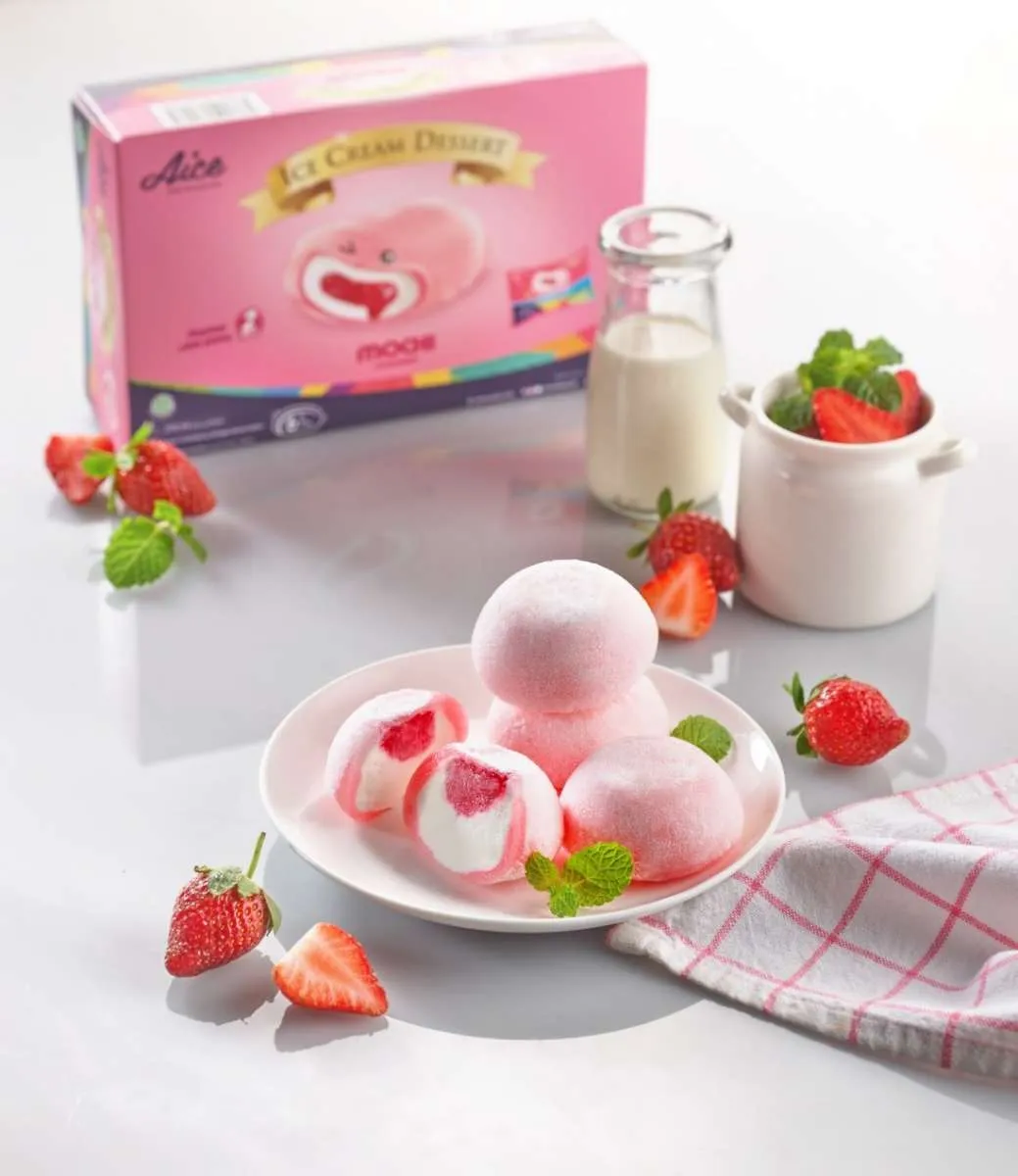 Sejumlah produsen es krim tetap optimis dengan merilis varian produk baru