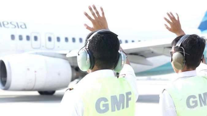 Pendapatan turun, Garuda Maintenance Facility (GMFI) pangkas rugi bersih di kuartal I