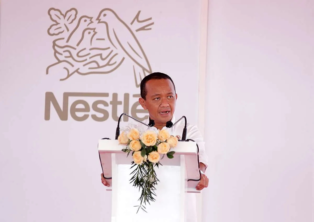 Bahlil ungkap potensi nilai perputaran uang di Batang pasca Netsle bangun pabrik baru