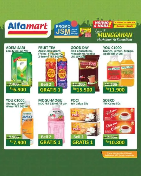 Promo JSM Alfamart Spesial Munggahan Periode 28 Februari-3 Maret 2025