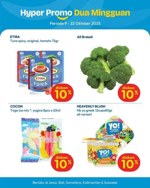 Promo Hypermart Dua Mingguan Periode 9-22 Oktober 2025