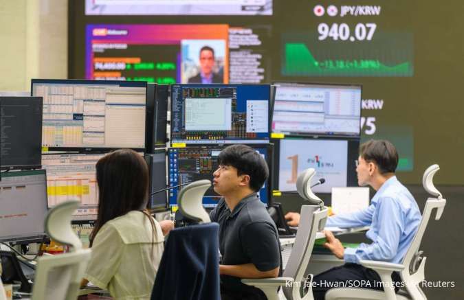  Bursa Saham Korea Selatan Ditutup Turun Rabu (16/10), Terseret Saham Produsen Chip