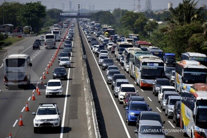 Puncak libur, 102.000 kendaraan tinggalkan Jakarta