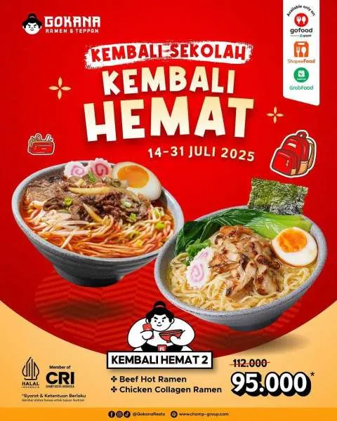Promo Gokana Kembali Hemat 2