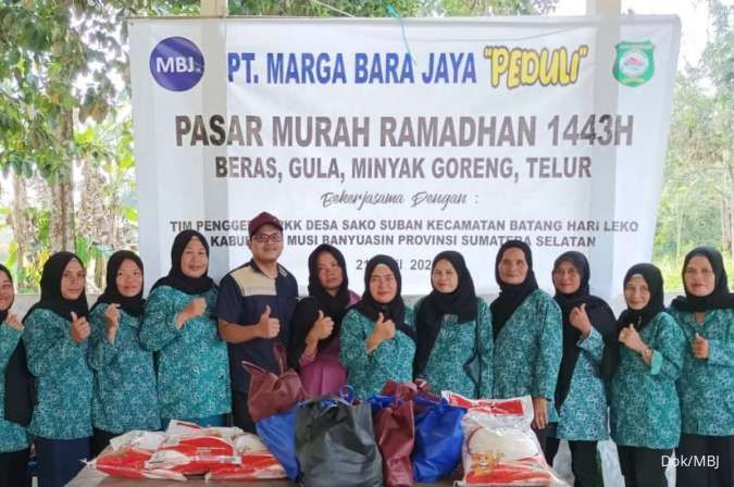 Meriahkan Ramadan, MBJ Gelar Sembako Murah di Sumatera Selatan