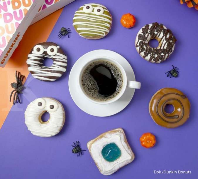 Promo Dunkin Donuts 25 Oktober 2021, Happy Monday Beli 8 Gratis 4 Donuts & 1 Minuman