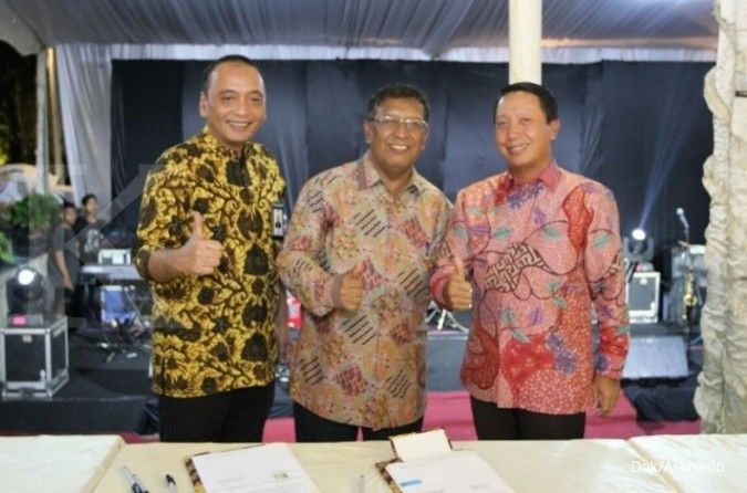 Askrindo beri jaminan bisnis Rp 500 miliar ke Surabaya Industrial Estate Rungkut