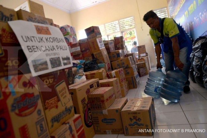 Jamkrindo salurkan bantuan logistik ke Palu