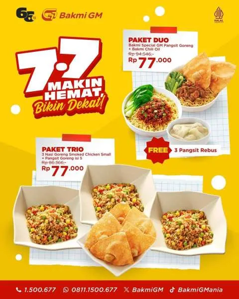 Promo Bakmi GM 7.7