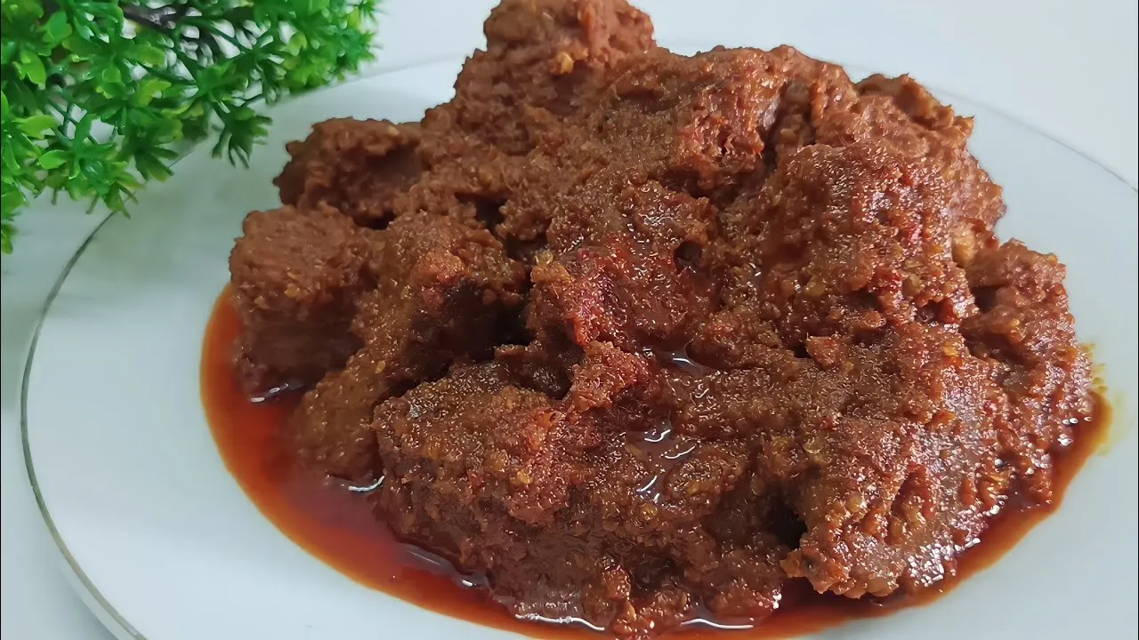 rendang daging sapi