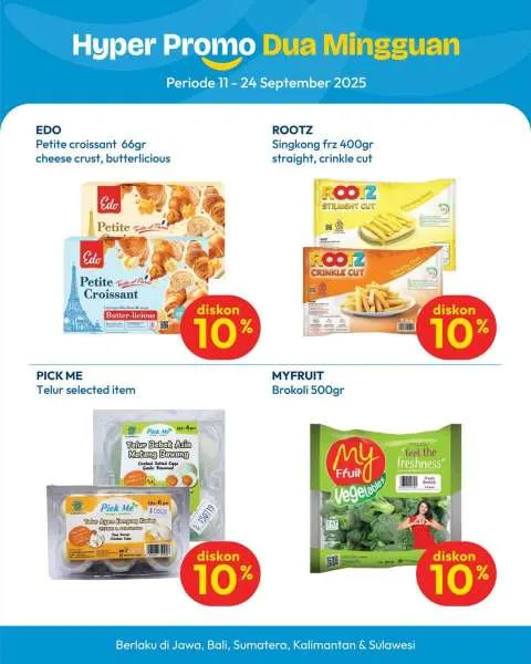 Promo Hypermart Dua Mingguan Periode 11-24 September 2025