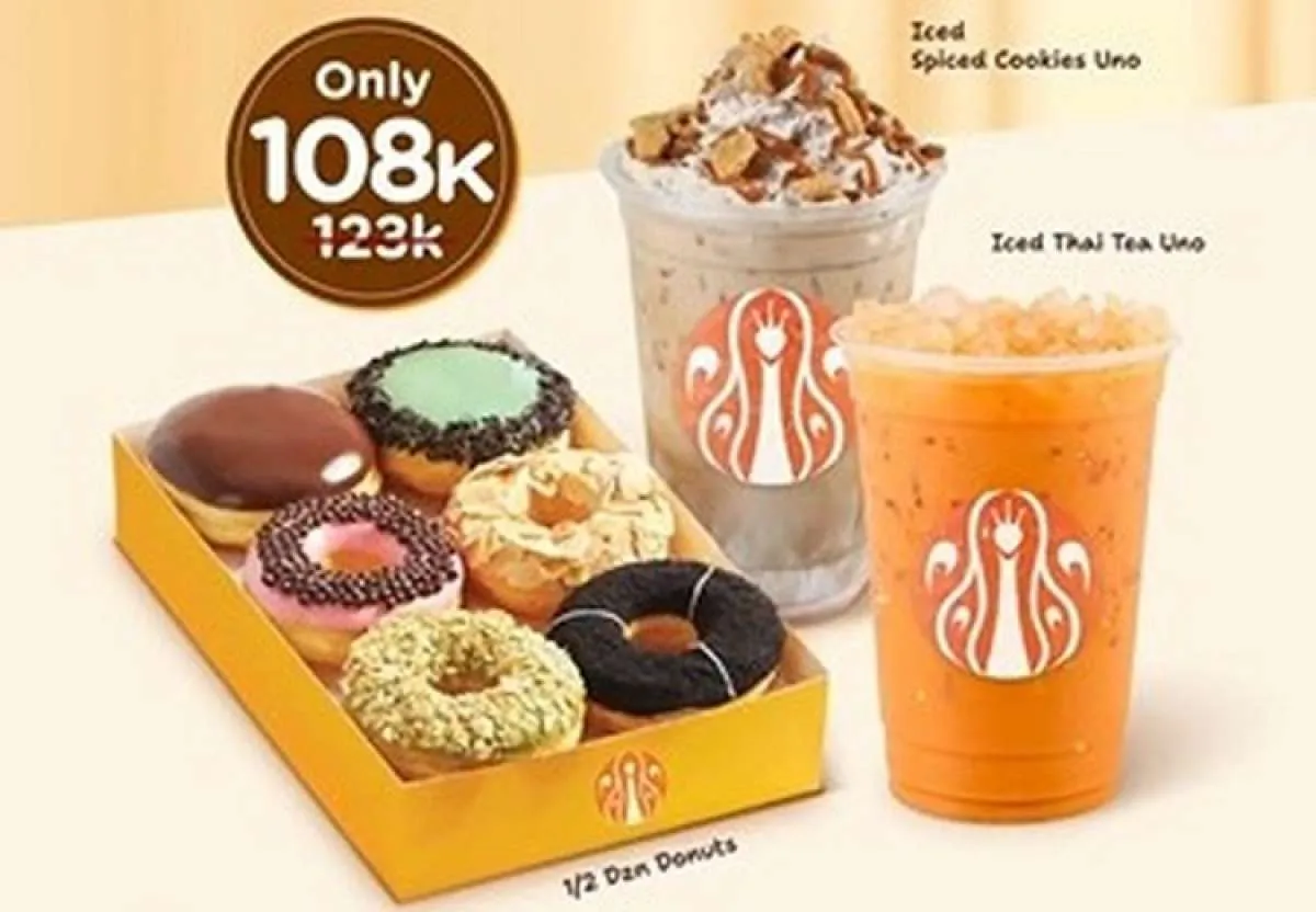 Promo HokBen & J.CO Payday Januari 2026, Makan Hemat Berdua Saat Gajian