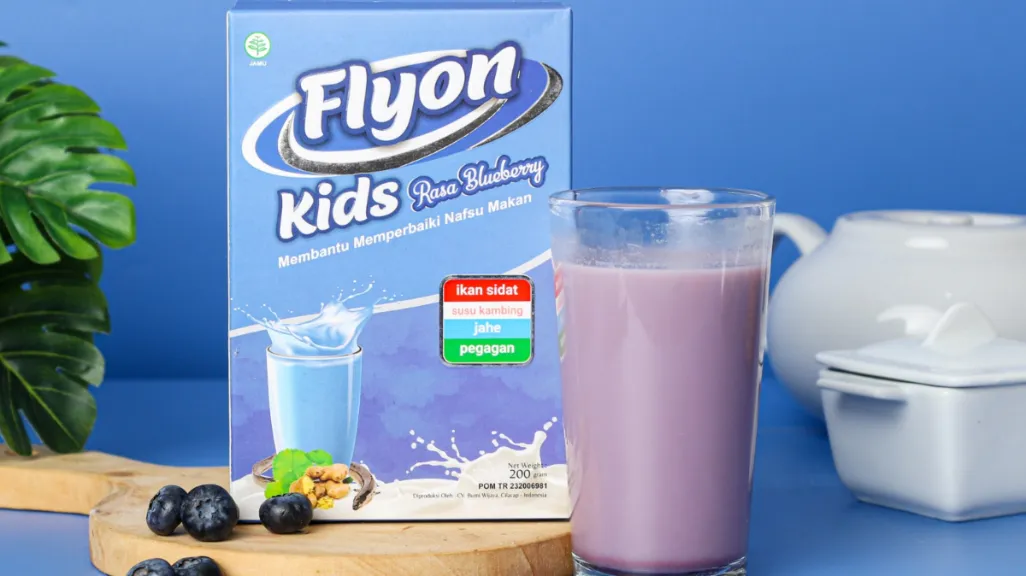 Susu penambah nafsu makan & berat badan anak: Flyon Kids