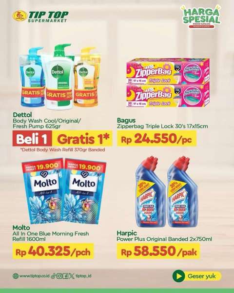 Promo Tip Top 1-15 Juli 2024 Harga Spesial