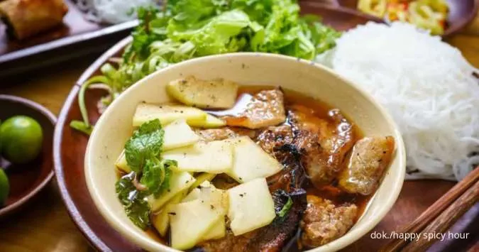 Makanan Vietnam: Bun cha