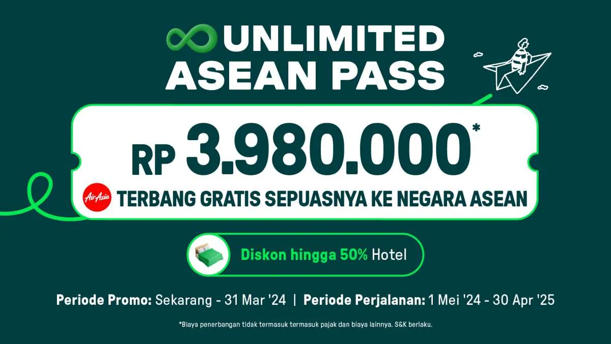 Manfaatkan Unlimited Airasia Move, Banyak Keuntungan yang Bisa Diraih