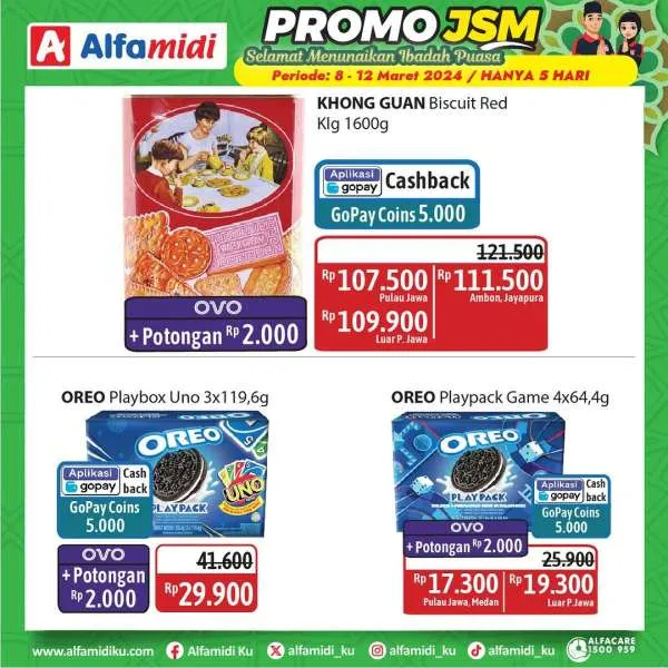 Promo JSM Alfamidi Hanya 5 Hari Periode 8-12 Maret 2024