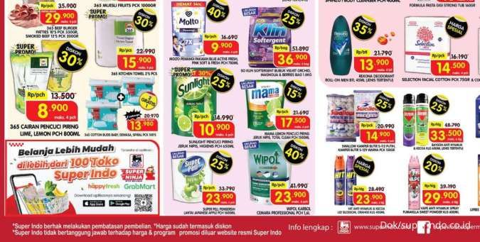 Promo JSM Superindo Diskon 60% Terbaru 20-22 Oktober 2023