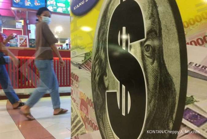 Rupiah spot melemah terhadap dolar AS pada Jumat (24/9) pagi