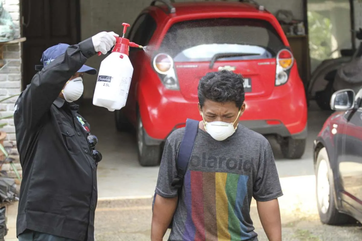 Serumah dengan pasien corona di depok, dua orang ini dinyatakan bebas virus corona