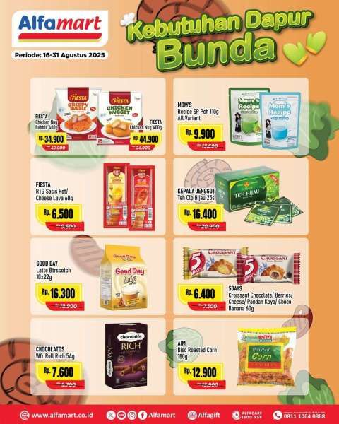 Promo Alfamart Kebutuhan Dapur 16-31 Agustus 2025