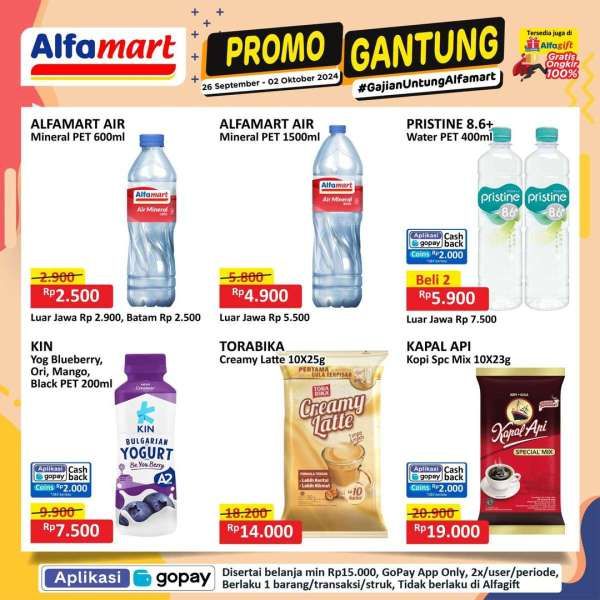 Promo Alfamart Gantung 26 September-2 Oktober 2024