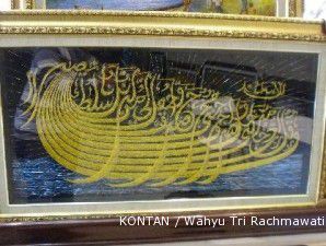 Menganyam berkah dan fulus dari kaligrafi benang baja