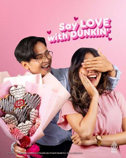 Promo Dunkin Donut Spesial Valentine 1-28 Februari 2025