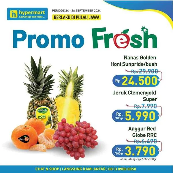 Promo Hypermart Hyper Diskon Weekday Periode 24-26 September 2024